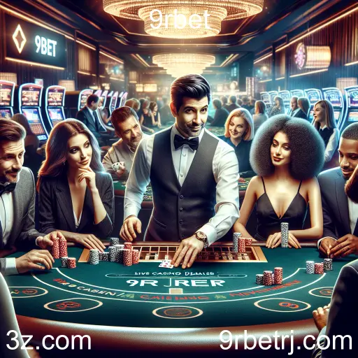 Experiência Imersiva no Cassino Ao Vivo da 9rbet
